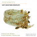 Morchic Prehnite 3mm Gemstone Faceted Beads Womens Strand Bracelet, Easy Adjustable 7-9 Inch Birthday Gift
