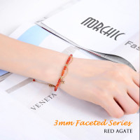 F3 Series Red Agate Bracelet