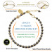 Morchic Black Hematite Crystal Gemstone Adjustable Bracelet for Women, 3mm Mini Beads Energy Gem Charm Series, Birthday Gift 7.1"