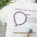 Morchic 4mm Amethyst Beads Stretch Bracelet for Women, Freshwater Pearls Beads, Energy Gem Series Birthday Gift 7.2”