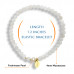 Morchic 4mm Moonstone Gemstone Beads Stretch Bracelet for Women, Freshwater Pearls Beads, Energy Gem Series Birthday Gift 7.2”