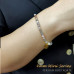 Morchic 4mm Persian Gulf Agate Gemstone Beads Stretch Bracelet for Women, Freshwater Pearls Beads, Energy Gem Series Birthday Gift 7.2”