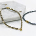 Morchic 2Pcs Shiny Hematite Gemstone Multi-Faceted Beads Women Stretch Adjustable Bracelet Set, Energy Gem Semi Precious Charm Series Birthday Gift 3mm (Light Gold/Black)
