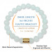 Morchic Aquamarine Quartz Crystal Gem Semi Precious Womens Mens Stretch Bracelet, Natural Gemstone 8mm Beads Classic Simple Design Birthday Gift Birthstone 7.5 Inch