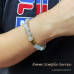Morchic Labradorite Stone Gem Semi Precious Stretch Bracelet for Women Men Unisex, Real Natural Grey Gemstone 8mm Beads, Classic Simple Design Cuff Birthday Gift 7.5 Inch